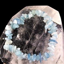 Edelstein Armband AA - Qualität Trommel Stein Splitter viele Varianten dehnbar p