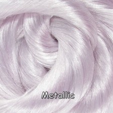 Nylon Doll Hair - Metallic Lunaria for Rerooting Custom Dolls, Doll Rehair