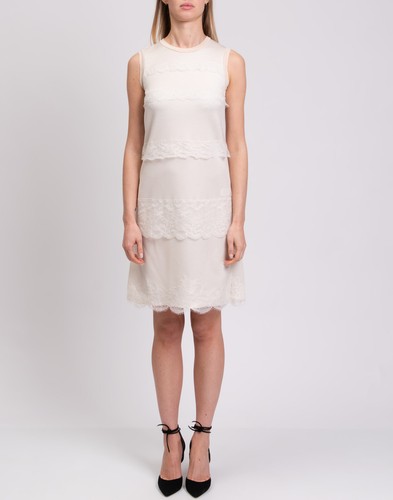 RRP €965 GIAMBA By GIAMBATTISTA VALLI A-Line Dress Size IT 40 / XS-S Lace Trim - Picture 4 of 10