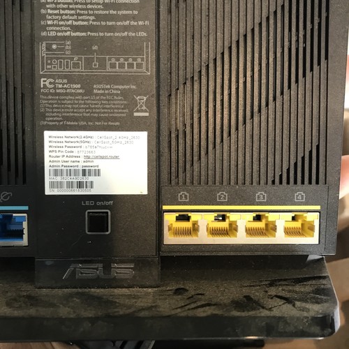 T-Mobile ASUS TM-AC1900 Dual Band Wireless Router Personal Wi-Fi CellSpot - Picture 11 of 14