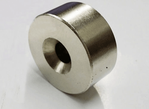 1X Cylinder 40mm x 20mm Hole 10mm Ring Round Neodymium Permanent Magnets N50 - Picture 2 of 2