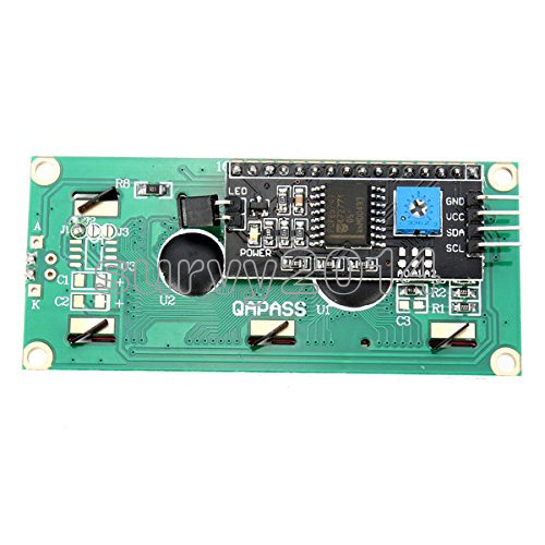 Blue/Yellow IIC/I2C/TWI/SPI Interface1602 2004 Character LCD Module Display S - Picture 12 of 26