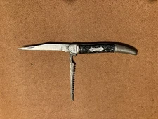 Vintage Colonial Prov. R.I. Folding Fish-Knife Pocket Knife Scaler