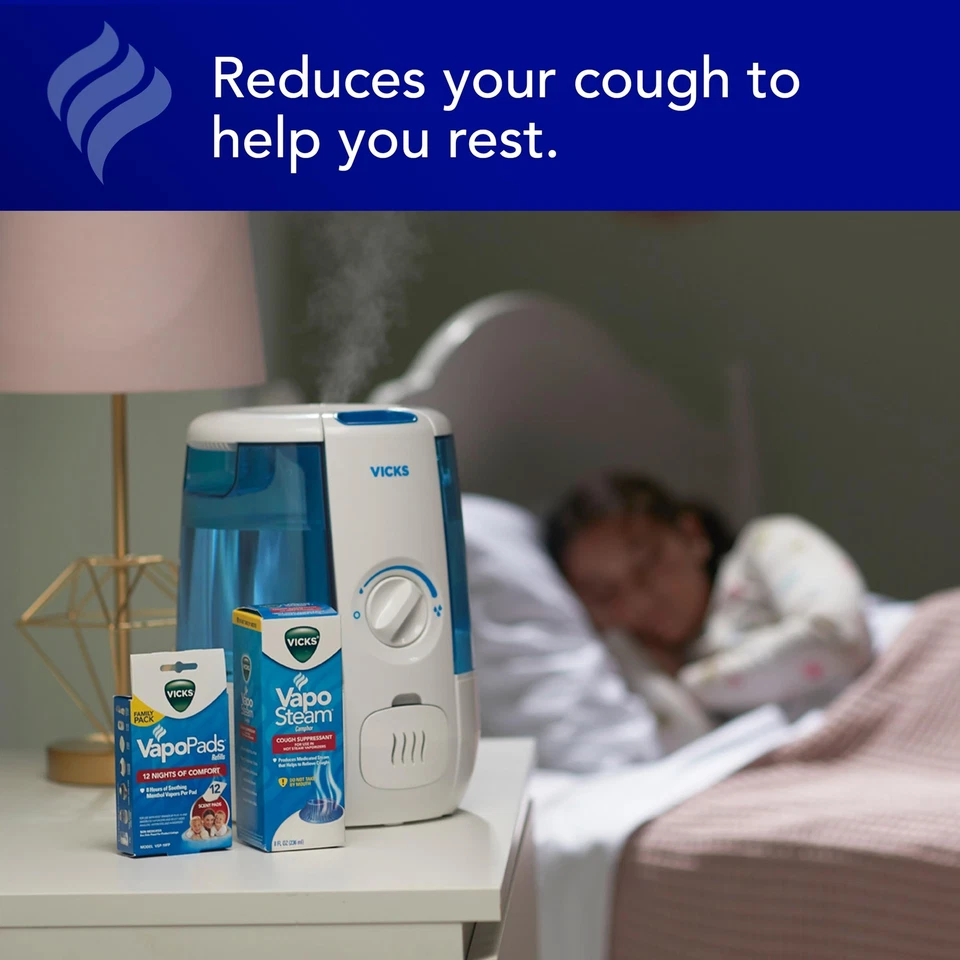 Vicks VapoSteam Clear Medication 2 Pack for Warm Mist Vaporizers 80 Characters - Image 4 of 4