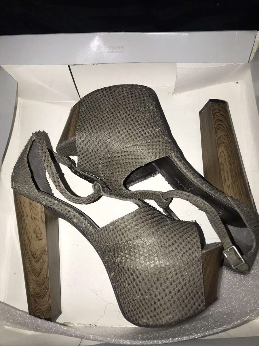 Jessica Simpson Dany Platform Ankle Strap Heel eBay