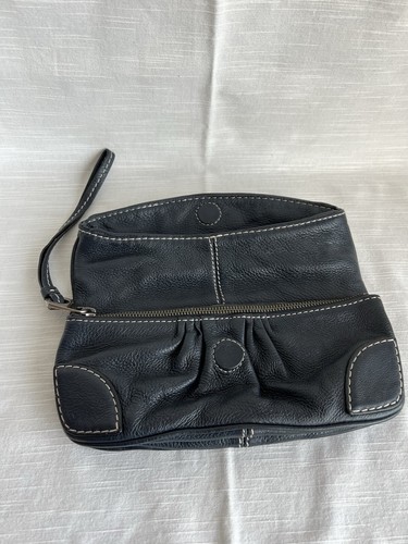 Marc By Marc Jacobs Leather Clutch Blue - Picture 8 of 17