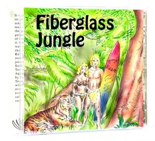 Fiberglass Jungle - Various Artists (CD, 1998, Deep Eddy) Modern Surf Comp