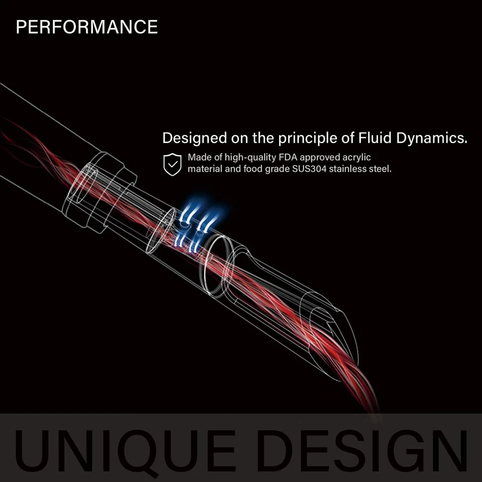 CHEER Multifunción Aireador de Vino Vertedor Premium Mágico Decantador Caño Foto 4 de 4