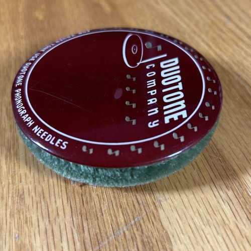 Antique Record Brush Duster Duotone Company Phonograph Needles Vinyl Disc Origin - Picture 8 of 20