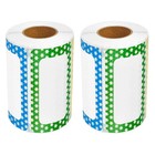 2pcs Blank Labels Name Stickers 1 Rolls Adhesive Sticky Classification Labels