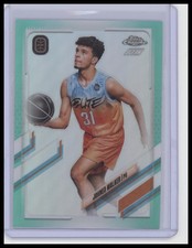2021-22 Topps Chrome Overtime Elite #98 Johned Walker Aqua Refractor #/199