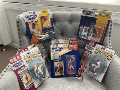 Lot St Louis Cardinals MLB Kenner Starting lineup SLU Gibson Dean Zeile Jose 