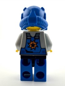 LEGO Power Miners Minifigure PM033 Doc From Set 8960 Used