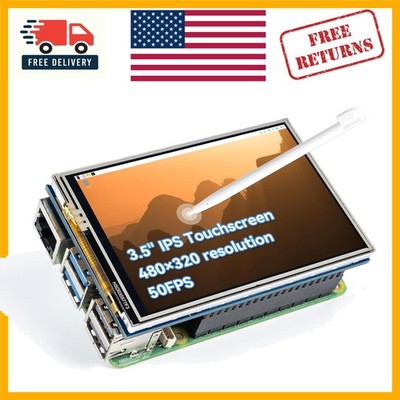 480x320 Touch Monitor with Stylus & 50FPS for Raspberry Pi: Perfect for Trixie