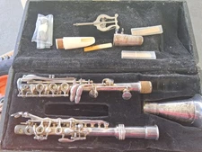 Rare 1940s Clarinet King MicroSonic Sterling Bell H.N. White Micro Sonic