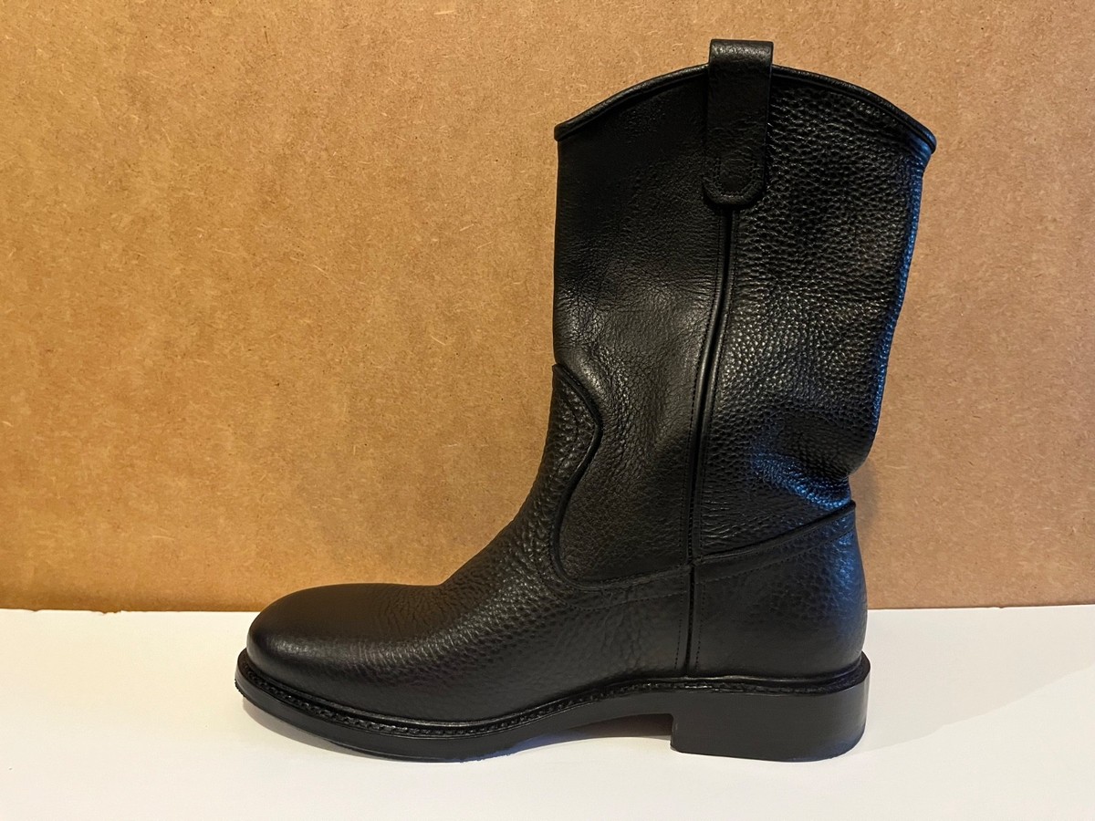 New! Allen Edmonds Dallas Roper Boots 10 D Black Leather 7809 Made in USA DD480A Amazon.com | Allen Edmonds Men main image 3
