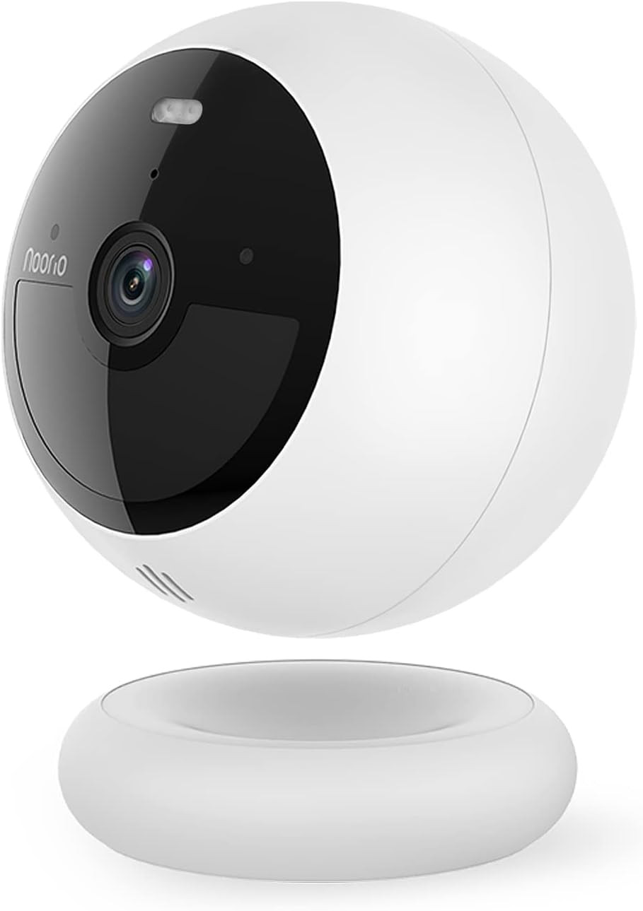Noorio B200 Security Camera Wireless Outdoor Magnetic, 1080p Cameras White