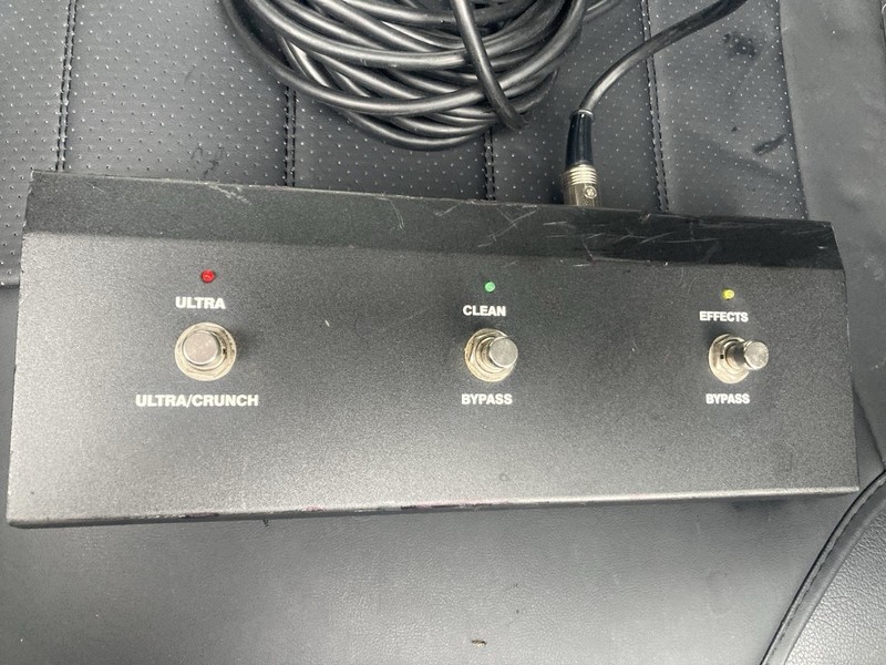 Peavey 3 BUTTON FOOTSWITCH - (Factory Replacement For JSX, Triple XXX Models)