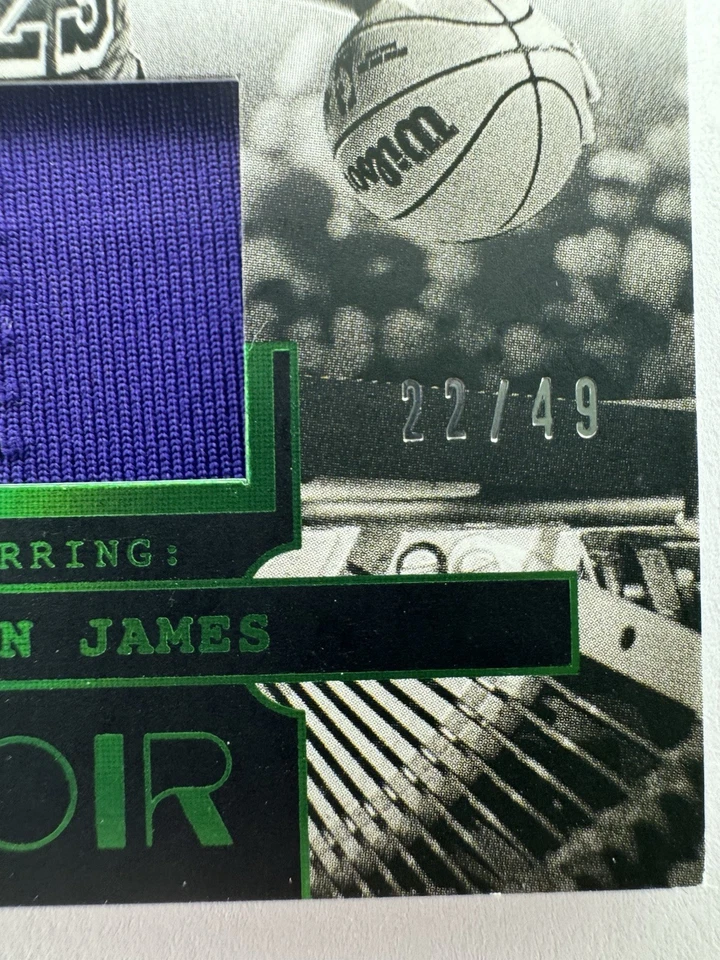 LeBron James 2024-25 Panini Noir Screenplay Jerseys /49 #SJ-LBJ - Image 2 of 4