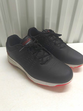 Skechers Men's Go Golf Torque 2 Golf Shoes Black Red Sz 9.5 Waterproof