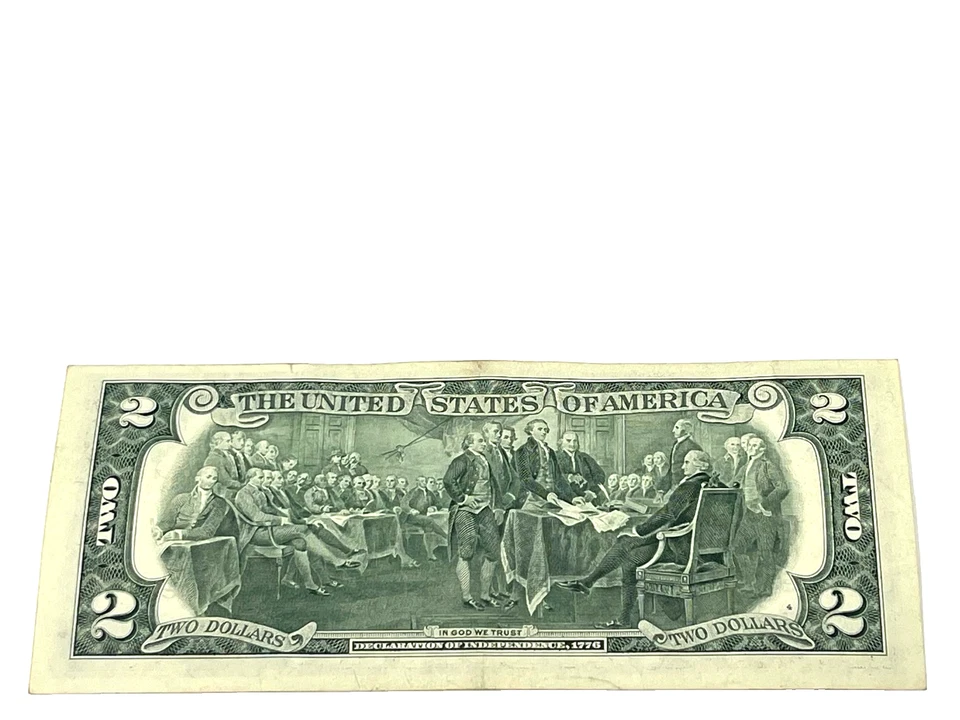 U.S. 2003 $2 FEDERAL RESERVE NOTE, CRISP S/N I 24603691 A (#488) - Image 2 of 2