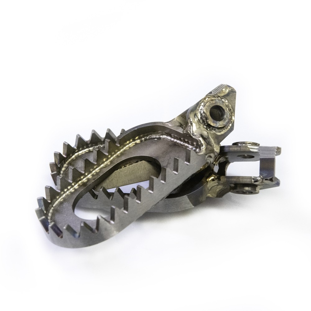 Free Shipping RFX Factory Titanium Footpegs For Motorcycle Parts Accessories