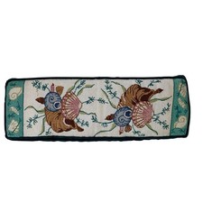 Needlepoint Pillow Seashells 21 X7  Rectangul...