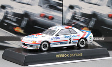 Kyosho 1/64 Nissan Skyline GT-R R32 Group A Collection BNR32 Team Reebok No.3