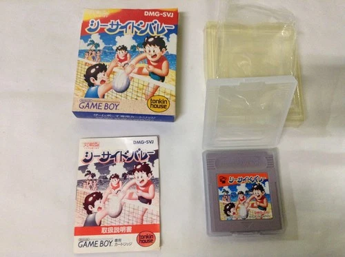 Seaside Valley Nintendo Game Boy GB Cartridge DMG-SVJ W/ Box Japan D15