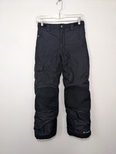 Columbia Youth Medium 10/12 Bugaboo II Pants Snow Pants Insulated Winter Black