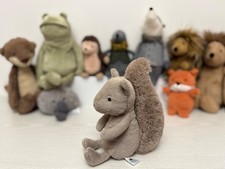 Jellycat Rare Retired Willow Squirrel, Brand New Without Tags, Genuine