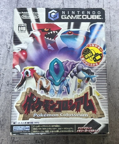 Pokemon Colosseum (JP GameCube, 2003) CIB