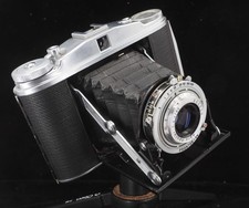 Agfa Isolette II f4.5 Apotar Prontor-SV shutter - LEATHER bellows - Serviced 