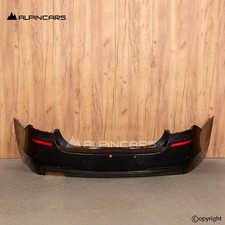 BMW 5 F10 M PAKET Heckstosstange rear bumper Carbon Schwarz D634748 (N29)