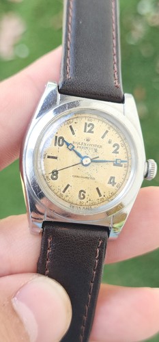 Vintage Rolex Oyster Perpetual Chronometer Ref 2940 Bubbleback 32mm Watch