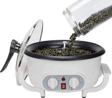 Beginner-Friendly Home Coffee Roaster with Timer - 110V Machine