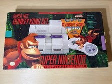 Super Nintendo SNES System Donkey Kong Countr...