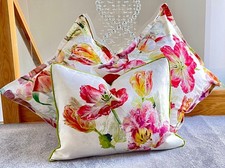 Designers Guild Tulip Garden/ Spring Garden cushion various sizes cotton/linen