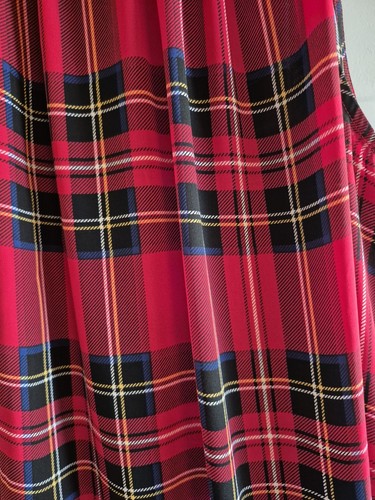 J. CREW ärmellose karierte Bluse - 8 - hoher Neckholder mit Rückenausschnitt Schärpe zum Binden - Bild 4 von 5