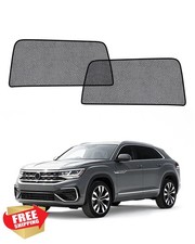 EVOOOR 2PC Car Window Shades Vw Atlas 2018-2025 Magnetic
