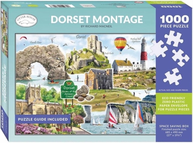 Jigsaw 1000 Piece - Dorset Montage (L) (Game)