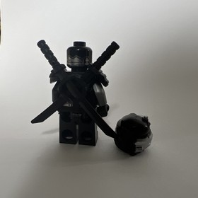 Lego Ninjago Minifigure General Cryptor Rebooted w/ Katanas 70725 70726 70721