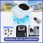 For Motorhome Camper Trailer Rooftop RV Air Conditioner Parking A/C Unit 12V 