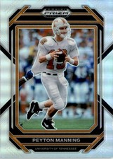 Peyton Manning 2023 Panini Prizm Draft Picks Silver Prizms #82 Tennessee