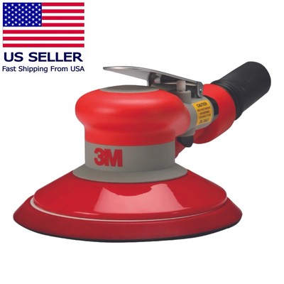 3M 20327 Self-Generated Vacuum Random Orbital 6  Sander Sanding DA (3/16  Orbit)
