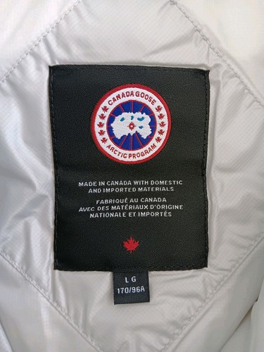 NWT Women's Canada Goose Cypress Puffer Vest  size Large Authentic Silverbirch - Imagen 6 de 11