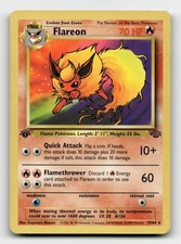 Flareon [1st Edition] #19 Prices | Pokemon Jungle | Pokemon Cards