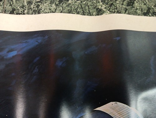 Vintage Martin Marietta Corporation Skylab Poster 23" By 33" Art By C Bennett - Picture 4 of 19
