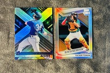 Tucker Toman 2023 Chronicles XR SSP /25 & Elite Extra Edition Silver Holo Prizm