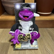 2005 Gemmy Frogz Hip-hop Dancing Frog 50 Cent in Da Club Rap It